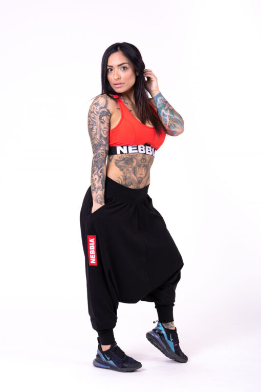 Червоний міні-топ NEBBIA Athletic Cut Out 695 - Зображення 3