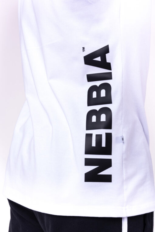 Біла футболка NEBBIA 90's Hero 143 - Зображення 6