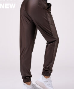 Коричневі штани Sports Drop Crotch 529