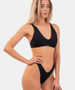 ЧОРНИЙ ТОП-БРА З ПОДУШЕЧКАМИ TRIANGLE BRALETTE BIKINI 457