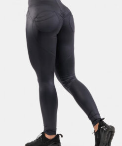 ЛЕГГІНСИ З ВИСОКОЮ ТАЛІЄЮ GLOSSY LOOK BUBBLE BUTT PANTS 586