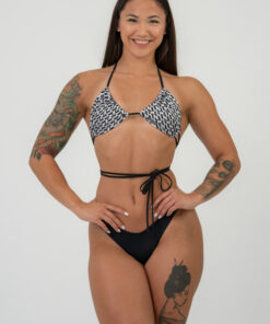 BLACK VICTORIA BIKINI BOTTOM 743