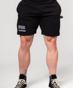 ЧОРНІ ЧОЛОВІЧІ ШОРТИ NEBBIA GYM BRO 352