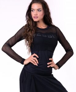 Лонгслів Nebbia Flash-Mesh Long Sleeve Shirt 664 Black