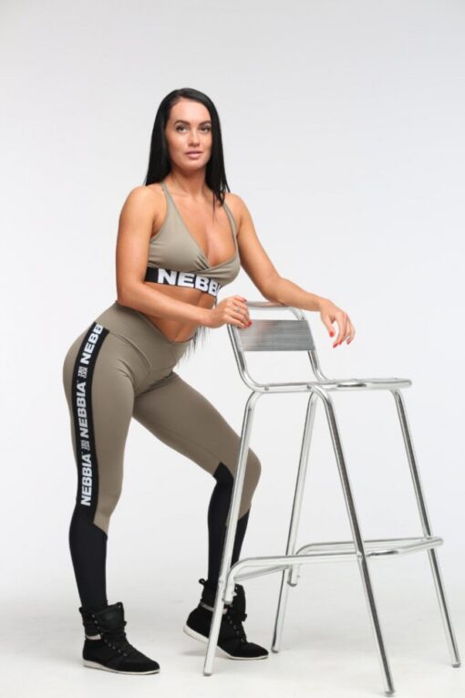 Топ Nebbia Open Back Mini Top 620 Mocha - Зображення 6