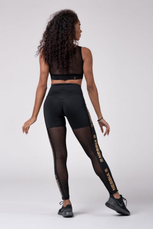 Легінси Nebbia Gold Mesh Leggings 829 - Зображення 5