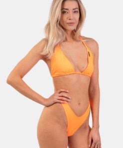 ТОП CLASSIC TRIANGLE BIKINI TOP ORANGE NEON 451