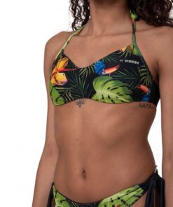 ТОП EARTH POWERED BIKINI - TOP JUNGLE GREEN 556