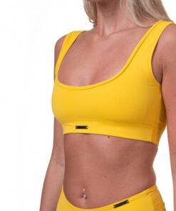 ТОП MIAMI SPORTY BIKINI - BRALETTE YELLOW 554
