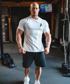 ФУТБОЛКА VERTICAL LOGO NEBBIA T-SHIRT WHITE 293