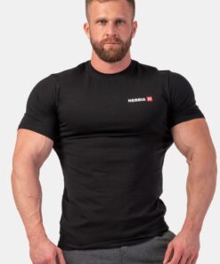 ФУТБОЛКА MINIMALIST LOGO NEBBIA T-SHIRT BLACK 291