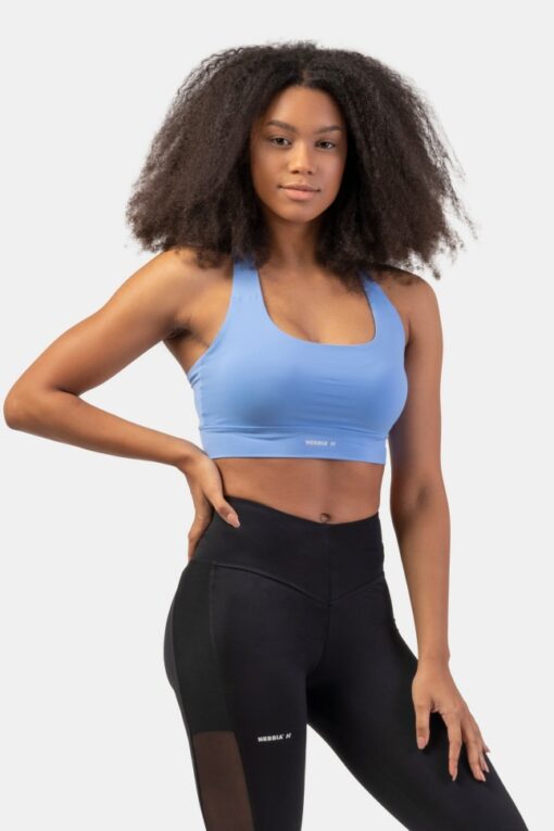 ТОП ACTIVE SPORTS BRA WITH MEDIUM IMPACT LIGHT BLUE 413 - Зображення 17