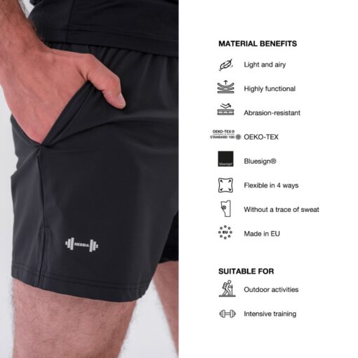 Шорти Functional Quick-Drying Shorts “Airy” BLACK 317 - Зображення 4