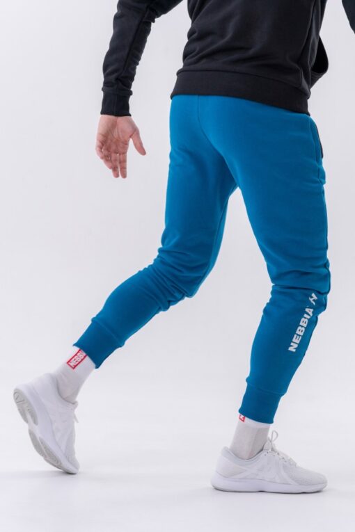 Штани Nebbia Slim sweatpants with zip pockets “Re-gain” 320 Blue - Зображення 2