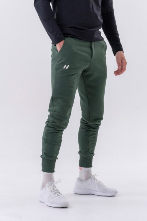 Штани Nebbia Slim sweatpants with side pockets “Reset” 321 Dark Green - Зображення 3