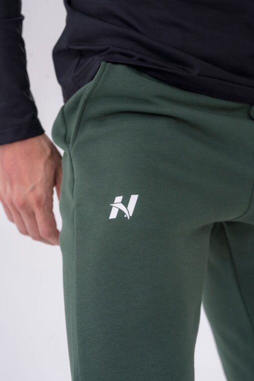 Штани Nebbia Slim sweatpants with side pockets “Reset” 321 Dark Green - Зображення 4