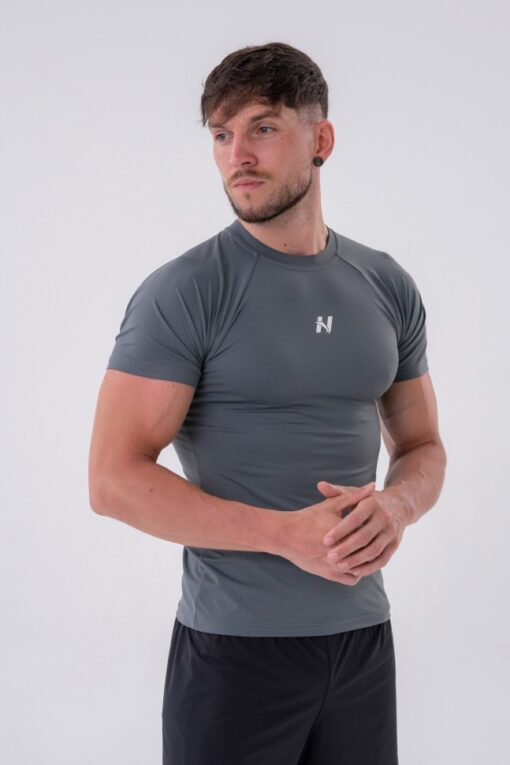 Футболка Functional Slim-fit T-shirt GREY 324 - Зображення 3