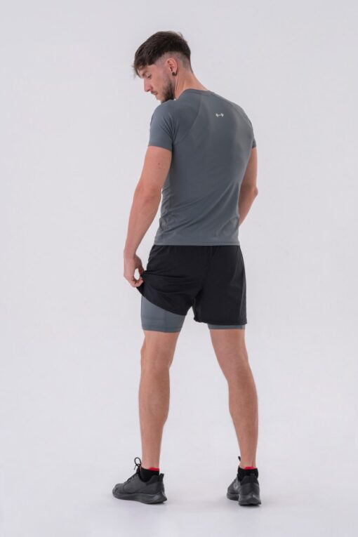 Футболка Functional Slim-fit T-shirt GREY 324 - Зображення 2