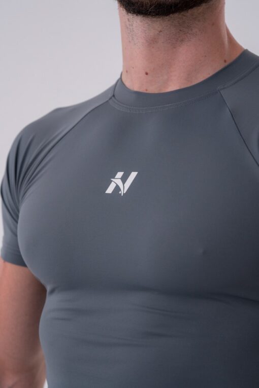 Футболка Functional Slim-fit T-shirt GREY 324 - Зображення 4
