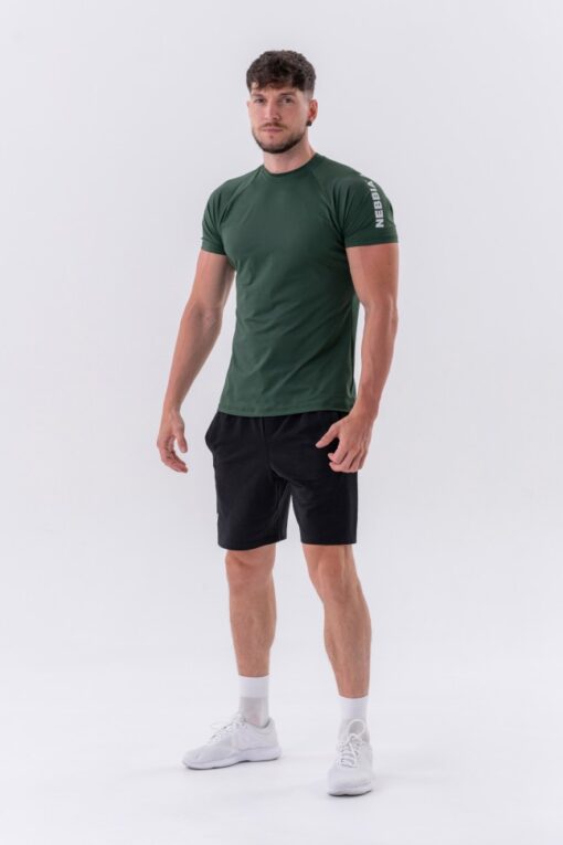 Футболка Sporty Fit T-shirt “Essentials” Dark Green 326 - Зображення 5