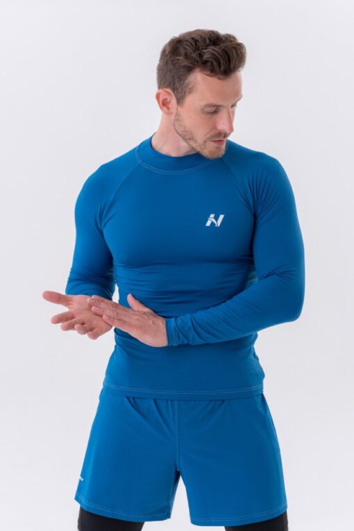Лонгслів Functional T-shirt with long sleeves “Active” BLUE 328 - Зображення 4