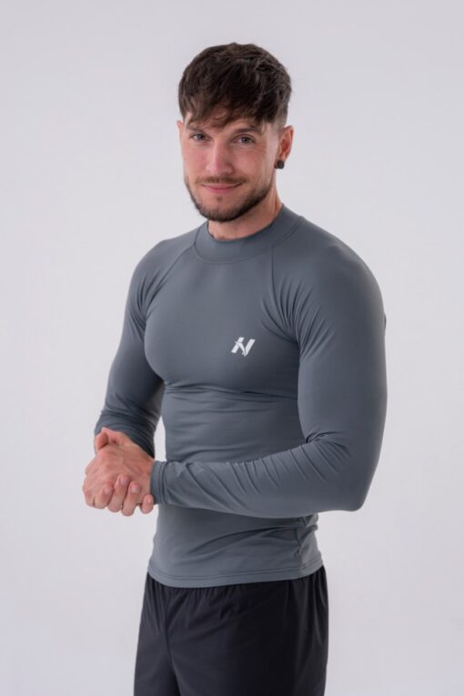 Лонгслів Functional T-shirt with long sleeves “Active” GREY 328 - Зображення 3