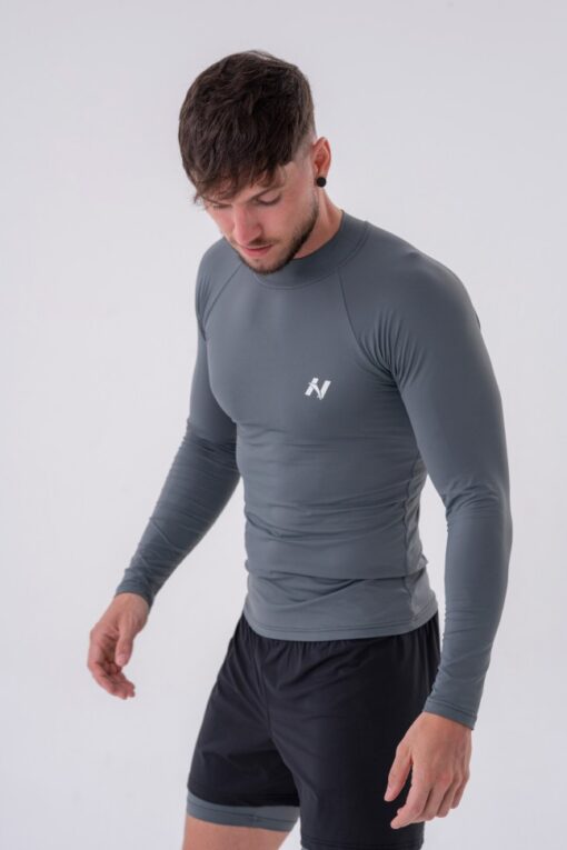 Лонгслів Functional T-shirt with long sleeves “Active” GREY 328 - Зображення 4