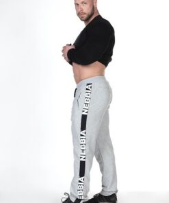 Спортивні штани Nebbia Sweatpants HardCore 366 light grey