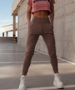 Штани High-Waist Loose Fit Sweatpants "Feeling Good" 409 Brown