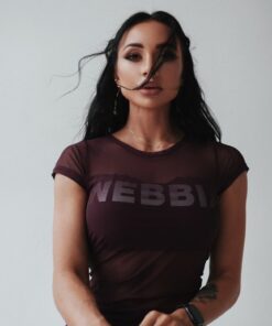 Футболка Flash-Mesh T-Shirt 665 Bordo