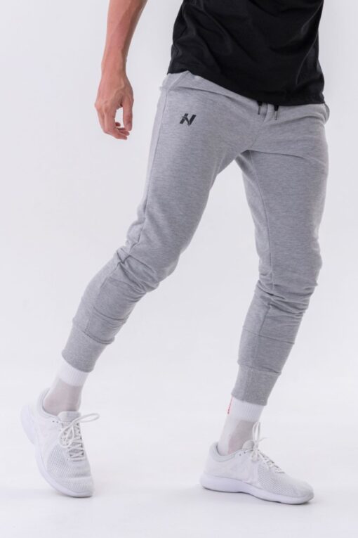Штани Nebbia Slim sweatpants with side pockets “Reset” 321 Light Grey