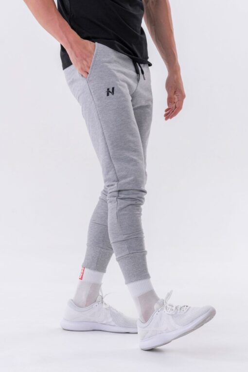 Штани Nebbia Slim sweatpants with side pockets “Reset” 321 Light Grey - Зображення 2