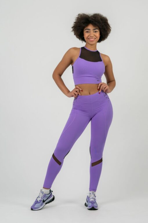 Топ FIT Activewear Padded Sports Bra 437 Lila - Зображення 17