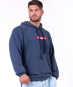Спортивна кофта Nebbia Red Label hoodie 149 dark blue