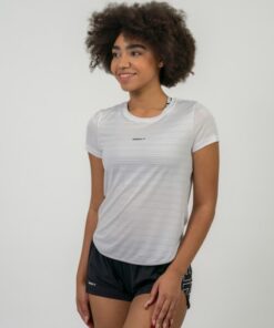 Футболка FIT Activewear T-shirt “Airy” with Reflective Logo White 438