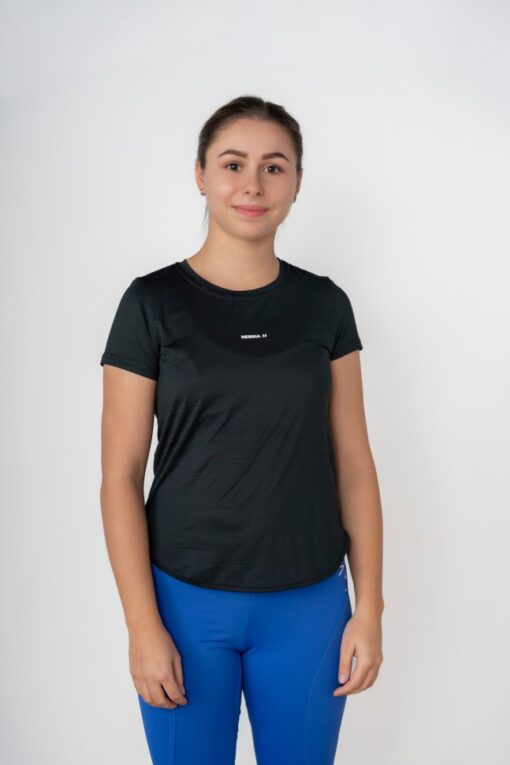 Футболка FIT Activewear T-shirt “Airy” with Reflective Logo Black 438 - Зображення 8