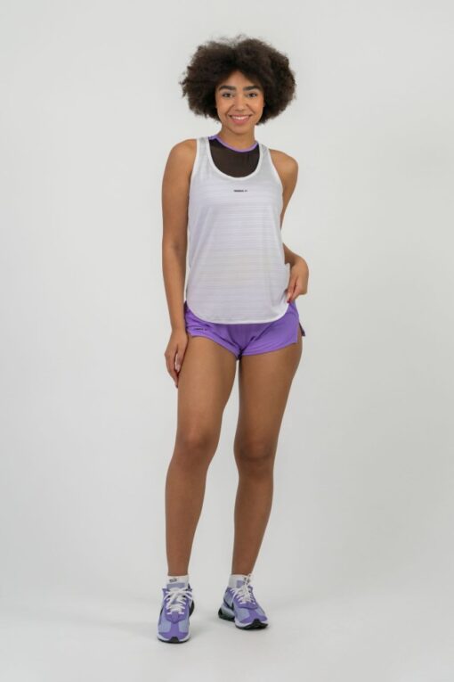 Майка FIT Activewear Tank Top “Airy” with Reflective Logo White 439 - Зображення 8