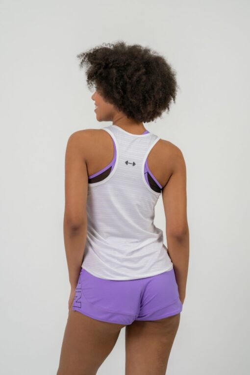 Майка FIT Activewear Tank Top “Airy” with Reflective Logo White 439 - Зображення 5