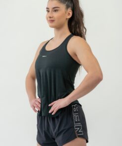 Майка FIT Activewear Tank Top “Airy” with Reflective Logo Black 439