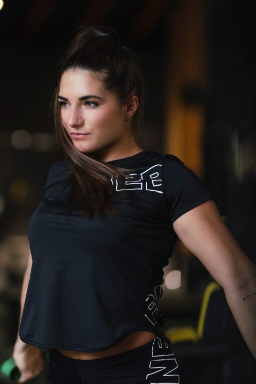 Футболка FIT Activewear Functional T-shirt with Short Sleeves Black 440 - Зображення 4