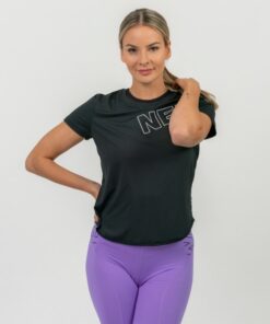Футболка FIT Activewear Functional T-shirt with Short Sleeves Black 440