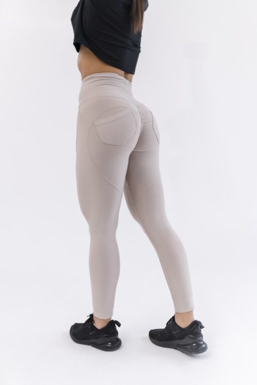 Штани Nebbia High Waist & Lifting Effect Bubble Butt pants Cream 587 - Зображення 7