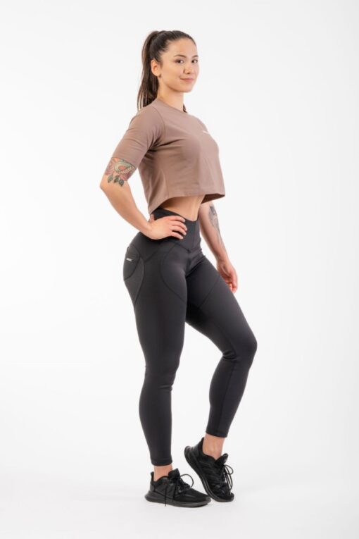 Штаны High Waist & Lifting Effect Bubble Butt pants Black 587 - Зображення 19