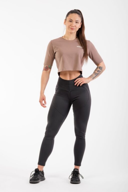Штаны High Waist & Lifting Effect Bubble Butt pants Black 587 - Зображення 21