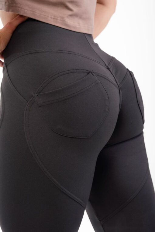 Штаны High Waist & Lifting Effect Bubble Butt pants Black 587 - Зображення 17