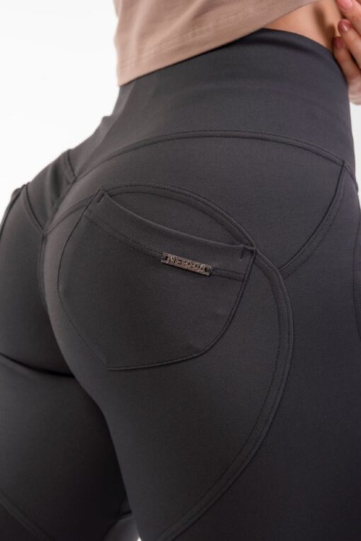 Штаны High Waist & Lifting Effect Bubble Butt pants Black 587 - Зображення 16