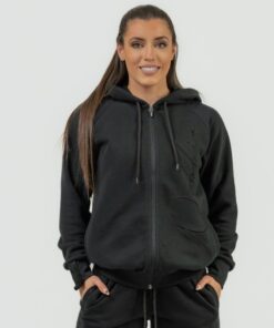 Худі Nebbia Women's Classic Zip-Up Hoodie INTENSE Signature Black 845