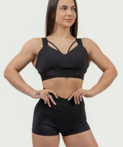 Топ Nebbia Women's Padded Sports Bra INTENSE Iconic Black 844