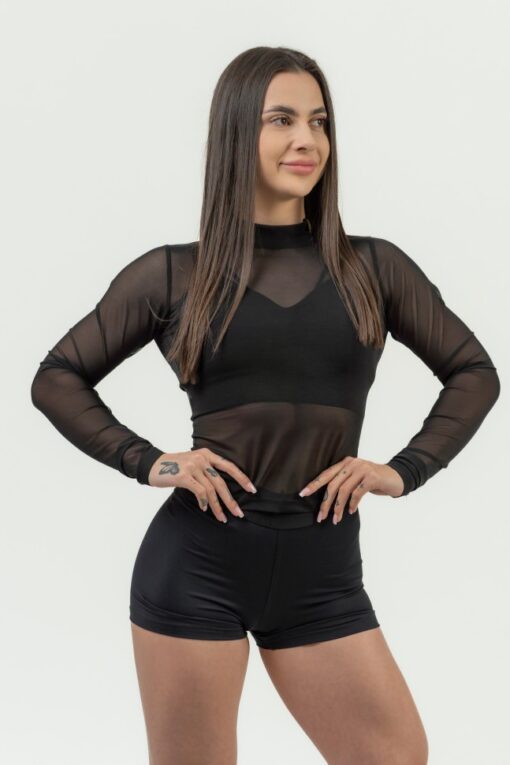 Шорти Nebbia Women's Compression High Waist Shorts INTENSE Leg Day Black 832 - Зображення 3
