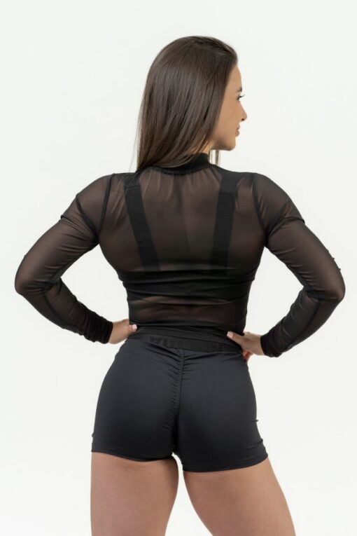 Шорти Nebbia Women's Compression High Waist Shorts INTENSE Leg Day Black 832 - Зображення 6